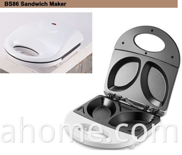 Hot Sell cheapest non-stick cool touch housing fixed plate sandwich maker